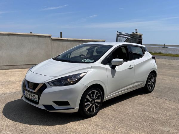 Nissan Micra Hatchback, Petrol, 2018, White
