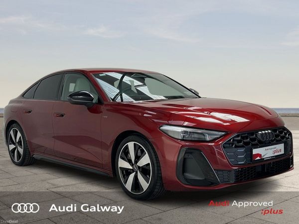 Audi A5 Hatchback, Petrol Plug-in Hybrid, 2026, Red