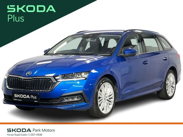 Skoda Octavia Estate, Petrol, 2023, Blue