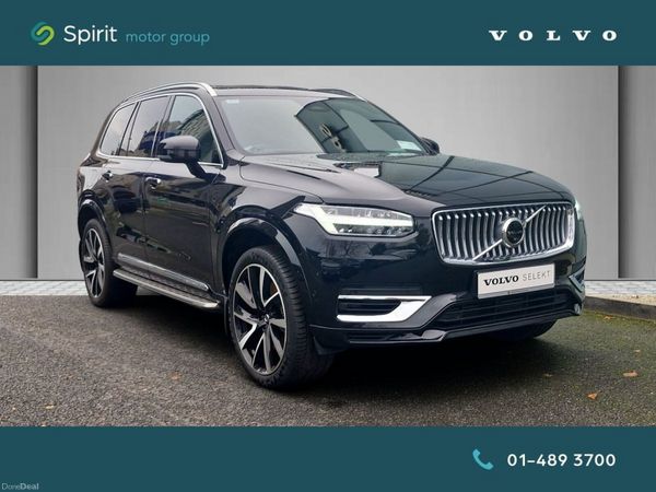 Volvo XC90 SUV, Petrol Plug-in Hybrid, 2022, Black