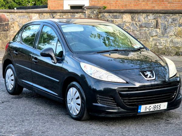Peugeot 207 Hatchback, Petrol, 2011, Black