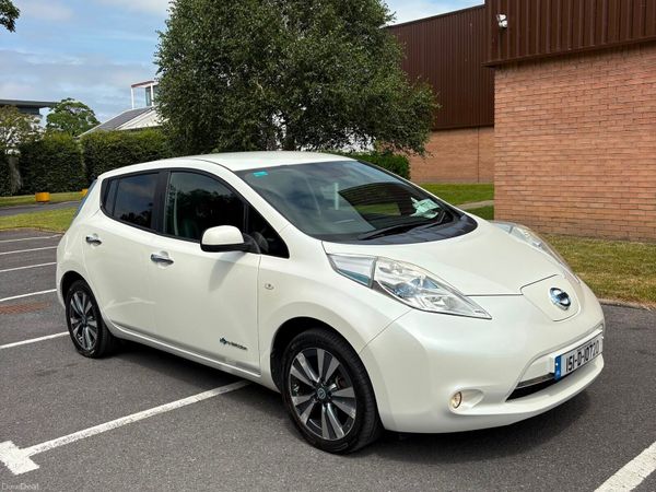 Nissan Leaf Hatchback, Electric, 2015, White