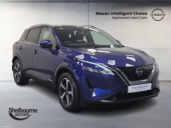 Nissan Qashqai Hatchback, Petrol Hybrid, 2022, Blue