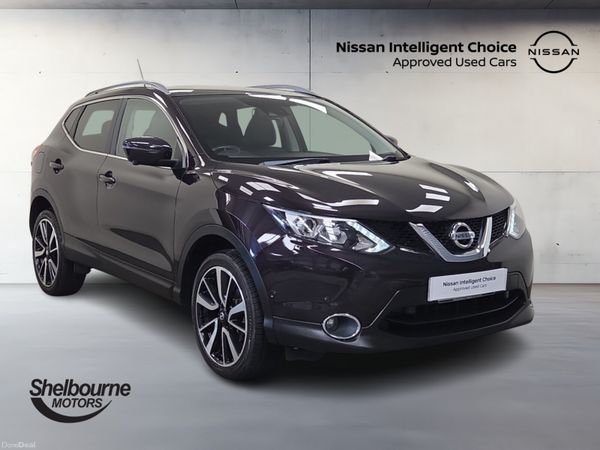 Nissan Qashqai Hatchback, Diesel, 2017, Black