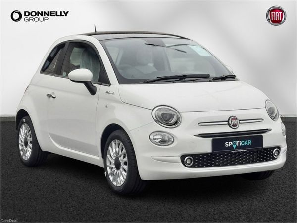 Fiat 500 Hatchback, Petrol, 2022, White