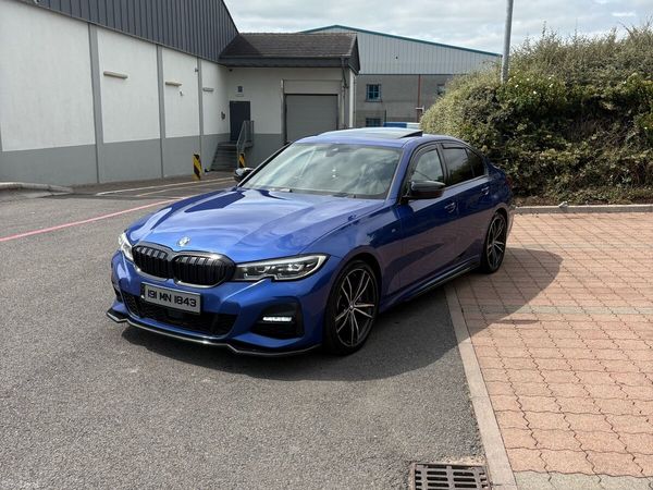 BMW 3-Series Saloon, Diesel, 2019, Blue
