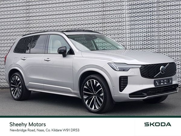 Volvo XC90 MPV, Petrol Plug-in Hybrid, 2025, Silver