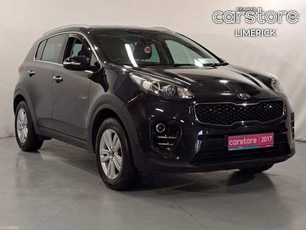 Kia Sportage SUV, Petrol, 2017, Black