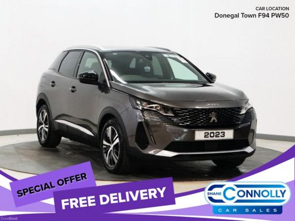 Peugeot 3008 SUV, Petrol Hybrid, 2023, Grey