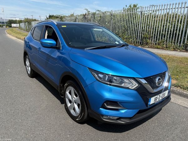 Nissan Qashqai MPV, Petrol, 2018, Blue