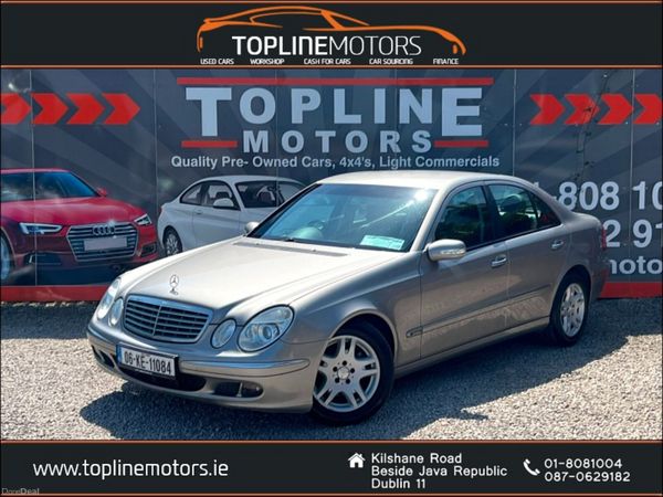 Mercedes-Benz E-Class Saloon, Petrol, 2006, Silver