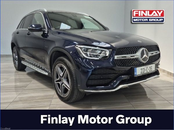 Mercedes-Benz GLC SUV, Diesel Plug-in Hybrid, 2022, Blue