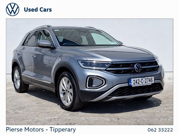 Volkswagen T-Roc SUV, Petrol, 2024, Silver