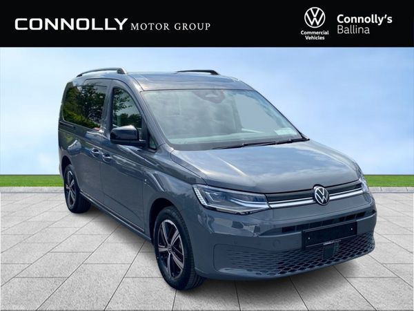 Volkswagen Caddy Maxi Life MPV, Petrol Plug-in Hybrid, 2026, Grey