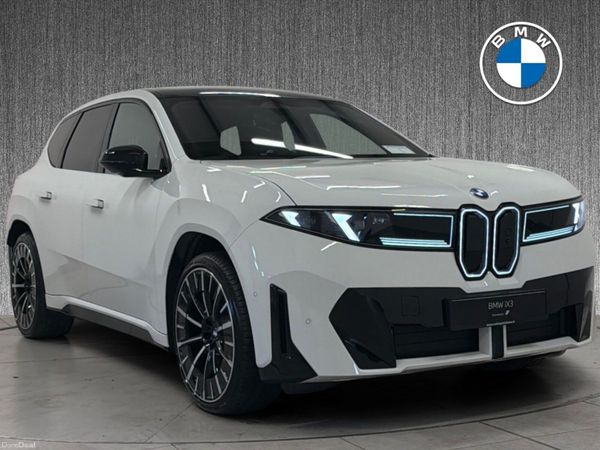 BMW iX3 SUV, Electric, 2026, White