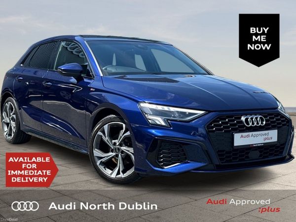 Audi A3 Hatchback, Petrol, 2023, Blue
