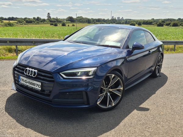 Audi A5 Coupe, Diesel, 2017, Blue