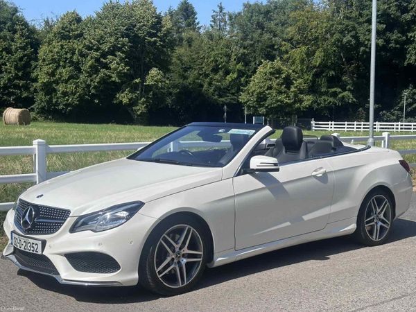 Mercedes-Benz E-Class Convertible, Diesel, 2013, White