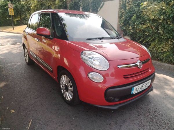 Fiat 500L MPV, Petrol, 2014, Red