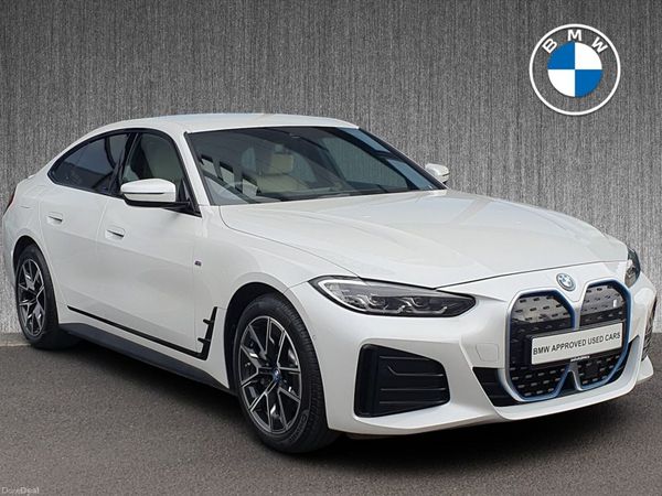 BMW i4 Hatchback, Electric, 2022, White