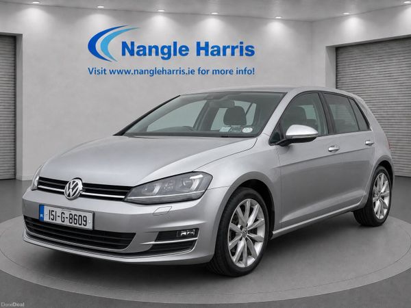 Volkswagen Golf Hatchback, Petrol, 2015, Silver