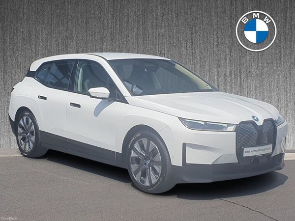 BMW iX SUV, Electric, 2024, White