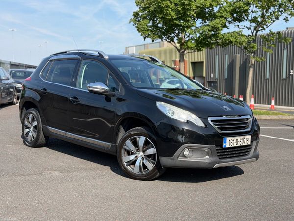 Peugeot 2008 SUV, Diesel, 2016, Black