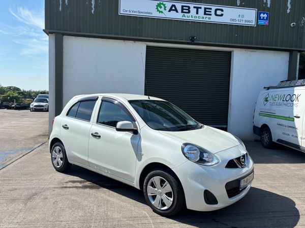 Nissan Micra Hatchback, Petrol, 2017, White