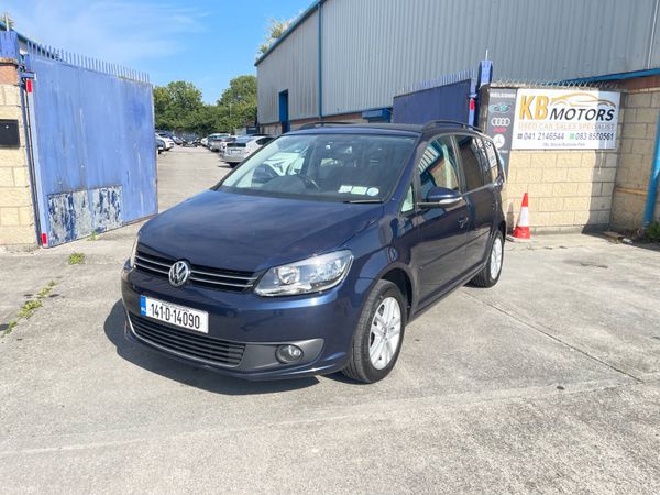 Volkswagen Touran MPV, Diesel, 2014, Blue