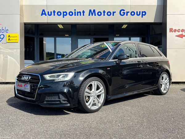 Audi A3 Hatchback, Petrol, 2017, Black