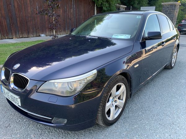 BMW 5-Series Saloon, Diesel, 2008, Blue