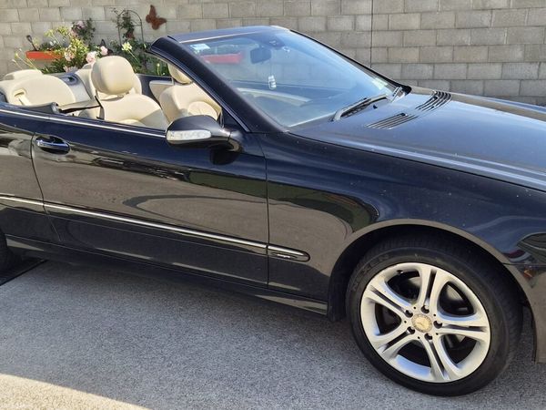 Mercedes-Benz CLK Convertible, Petrol, 2007, Black