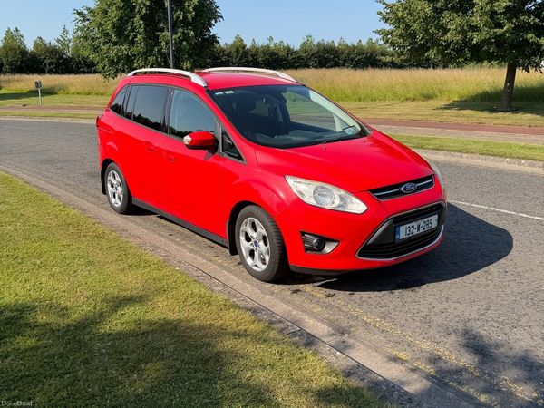 Ford Grand C-Max MPV, Diesel, 2013, Red
