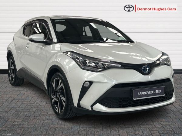 Toyota C-HR SUV, Petrol Hybrid, 2023, White