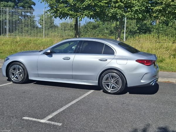 Mercedes-Benz C-Class Saloon, Petrol Plug-in Hybrid, 2023, Silver