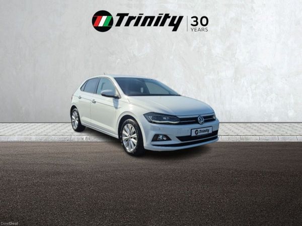 Volkswagen Polo Hatchback, Petrol, 2020, White