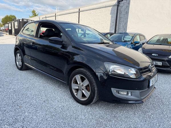 Volkswagen Polo Hatchback, Petrol, 2010, Black