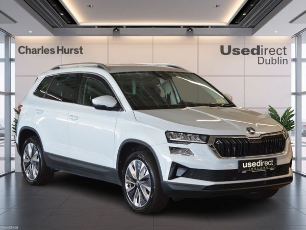 Skoda Karoq SUV, Petrol, 2024, White