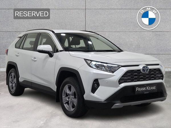 Toyota RAV4 SUV, Petrol Hybrid, 2024, White