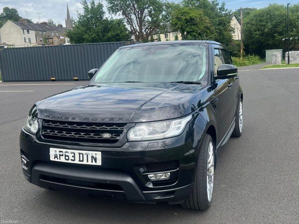 Land Rover Range Rover Sport SUV, Diesel, 2014, Black