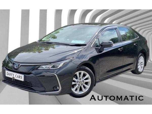 Toyota Corolla Saloon, Petrol Hybrid, 2023, Black