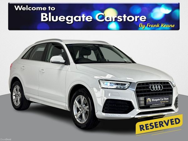 Audi Q3 Estate, Petrol, 2018, White