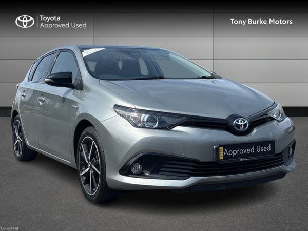 Toyota Auris Hatchback, Petrol Hybrid, 2017, Grey