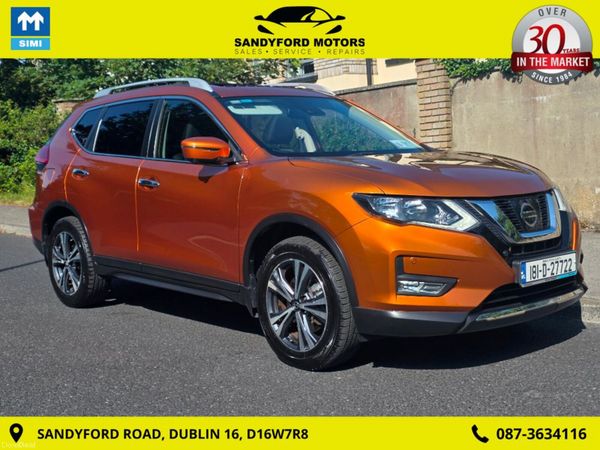 Nissan X-Trail MPV, Diesel, 2018, Orange