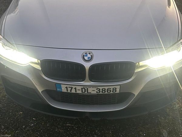 BMW 3-Series Saloon, Diesel, 2017, Silver