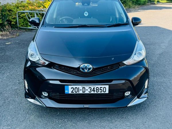 Toyota Prius MPV, Petrol Hybrid, 2020, Black