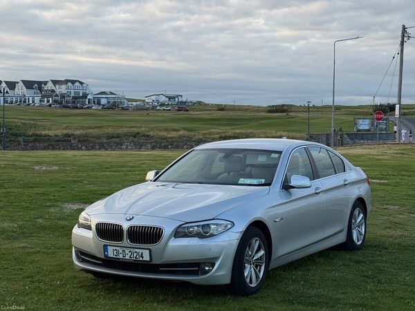 BMW 5-Series Saloon, Diesel, 2013, Silver
