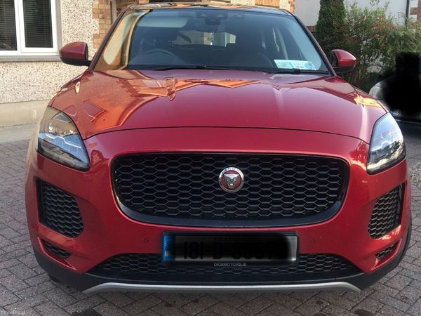 Jaguar E-Pace SUV, Diesel, 2018, Red