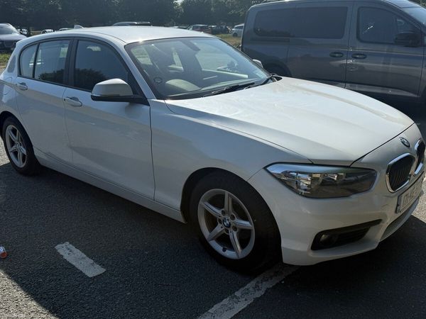 BMW 1-Series Hatchback, Diesel, 2017, White