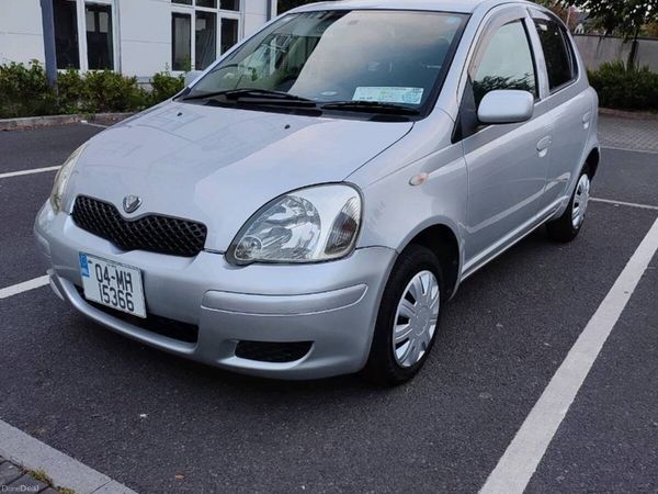Toyota Vitz Hatchback, Petrol, 2004, Silver